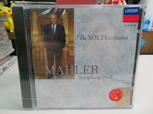 緑1｜新品未開封！★ CD / LONDON(GER) ★MAHLERマーラー：交響曲第5番　＠Georg Solti　ショルティ　シカゴ　Chicago Symphony Orchestra