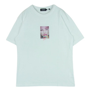 エクストララージ XLARGE 101202011032 LOLLY SS TEE フォトプリント 半袖 クルーネック Tシャツ ホワイト系 L【美品】【中古】