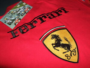 ★在庫一掃セールです★送料無料★必見★F1★Ferrari★Team★フェラーリ★お洒落～で★綺麗～で★鮮やか～な★ポロシャツ★Red★L★新品★