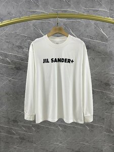 送料無料　ジルサンダー　JIL SANDER　メンズ　Tシャツ　長袖　シンプル　文字ロゴ　M-XXL　サイズ選択可能　2239