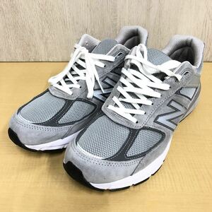 【NEW BALANCE】ニューバランス★ローカットスニーカー M990GL5 グレー 28㎝ US10 06