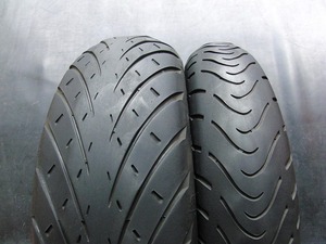 中古前後セット!メッツラー◎ロードテック 01 HWM. 120/70ZR17. 180/55ZR17. VP442:20105