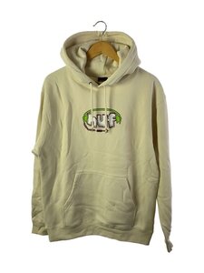 HUF◆PLUG ME IN HOODIE/パーカー/M/コットン/IVO/PF00639