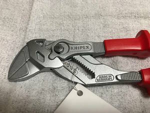 新品 KNIPEX ☆ クニペックス ☆ 8606-250 絶縁プライヤーレンチ サイズ 250mm 未使用