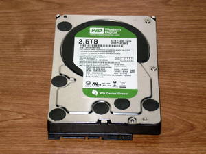 ★ 2.5TB ★ Western Digital 【 WD25EZRS 】 良品 ★608