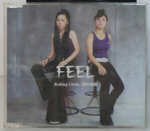 帯付CD ● FEEL / ROLLING GROBE 君の横顔 ●RGCN0002 フィール Y164