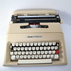 現状品 Olivetti LETTERA 35 レトロ アンティーク オリベッティ タイプライター ケース付き ジャンク