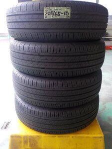 5) 7117c ＴＯＹＯ ＴＩＲＥＳ トランパスｍｐ７ 205/65R16 新車外し品 ４本セット Ｃ２８ セレナ 等 2023年製