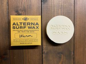 ALTERNA SURF WAX オルタナ　サーフワックス　WARM ウォーム