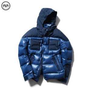 SOPHNET. FSF HOODED DOWN BLOUSON：￥96,600（tax.inc）/ uniform experimentソフネットNavy紺M