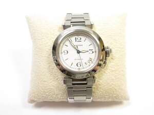 超美品 【カルティエ Cartier】 W31015M7 パシャC デイト 腕時計 ウォッチ (メンズ・レディース) 自動巻き シルバー □3CC1170□