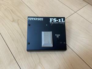 FERNANDES　FS-1L　フットスイッチペダル　中古現状