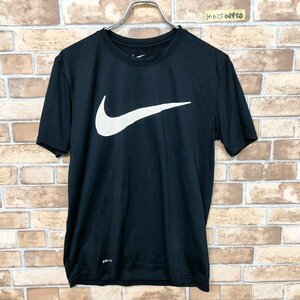 THE NIKE TEE ナイキ メンズ DRI-FIT ロゴプリント ドライ 半袖Tシャツ M 黒