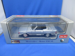 ★サンスター　Sun Star 1/18★Mercedes Benz 350SL メルセデス・ベンツ　シルバー★