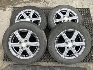 KINO SPORTS 165/70R14 5.5J +50 PCD100 アルミホイール４本セット