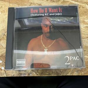 ● HIPHOP,R&B 2PAC - HOW DO U WANT IT FEAT KC AND JOJO シングル,名作! CD 中古品
