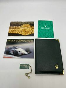 ロレックス ROLEX 1997年 U番 16528 16520 16523 16518 デイトナ 冊子 オイスター冊子 1994年 パスケース 保証書日本語訳冊子 グリーンタグ