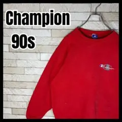 フェード感抜群 90s Champion スウェット 刺繍 ストリート 古着