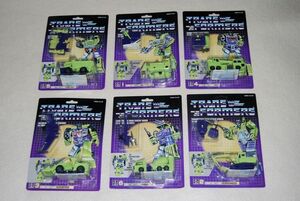 新品送無! ビルドロン6機セット/合体して巨人兵デバスター/デバステーター　Devastator/トランスフォーマーＧ1海外流通版●到着まで6週間●