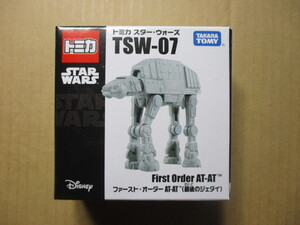 トミカ　スター・ウォーズ　TSW-07　ファースト・オーダー AT-AT (最後のジェダイ)