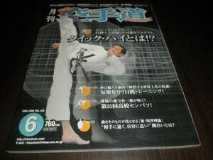 月刊空手道　２００６年６月　クイック・ハイとは　誰でも上段蹴りができるコツ　