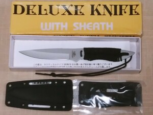 未使用品　タクティカルナイフ　SEALS　ロゴタイプ　磁力鞘　マルチシース付属　DELUXE KNIFE　G3M/N　アメリカ海軍　特殊部隊　Navy SEALs