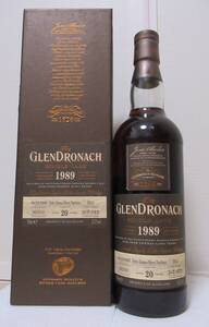 グレンドロナック GLENDRONACH 1989 ペドロヒメネスシェリーパンチョン 53.2% 700mL No.3315