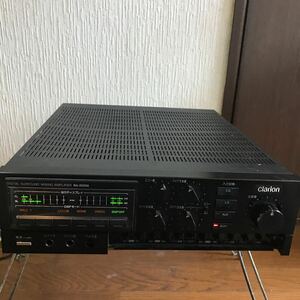 Clarion DIGITAL SURROUND MIXING AMPLIFIER Karaoke MA-6500A通電　動作確認済み。