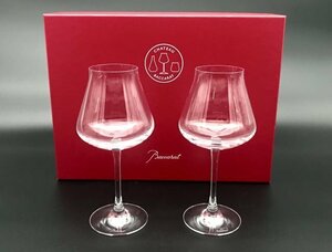 Baccarat バカラ シャトーバカラ ワイングラス 2客セット クリスタル Φ約98mm×H約204mm 化粧箱あり