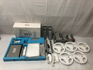 k088*120 【現状品】 １円～ Nintendo 任天堂 ニンテンドー Wii本体 ＆ 周辺機器 セット