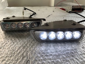 現物ライトお預かり加工　R35　GTR　前期、中期、後期デイライト　球切れ修理　LED打ち替え　