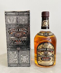 ◇【未開栓】 CHIVAS REGAL 12年 シーバスリーガル スコッチ ウイスキー 760ml 40% 箱付き 保管品◇