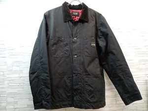 A・P・C×Carhartt/アー・ペー・セー/カーハート/1ACO150-H02150-1199/Gabrielle Coat/カバーオール/ブラック/Mサイズ