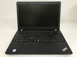 ジャンク■15.6型 ThinkPad E570 [i5-7200U/4G/新品SSD:256G/カメラ/Win10]★動作OK★送料無料