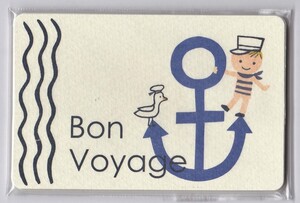 【新品】Shinzi Katoh（シンジカトウ）　Bon Voyage（ボンボヤージュ）◆ミニメッセージカード