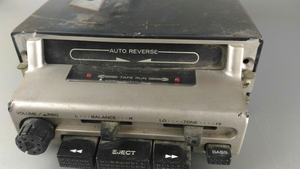 ■car stereo GL44 カーステレオ 三菱 車用品 昭和レトロ 動作未確認現状 コレクション ■37