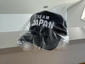 新品　日本代表　公式キャップ　パリオリンピック　TEAM JAPAN ネイビー