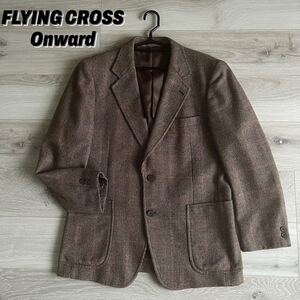 Onward FLYING CROSS ジャケット　チェック柄　テーラード