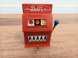 当時物 昭和レトロ エポック社 ミニ スロットEpoch mini SLOT おもちゃ ビンテージ コレクション 中古 保管 現状品 k860