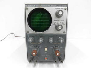 ハローCQ祭 TRIOトリオ オシロスコープ CO-1302 OSCILLOSCOPE 通電のみ確認済 ジャンク品として出品