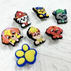 パウパトロール ジビッツ 7点セット クロックス用 アクセサリー 新品未使用