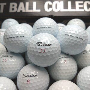 No.38【ロストボール・ タイトリスト Titleist・ PRO V1x・2023年モデル・Aランク・50球】