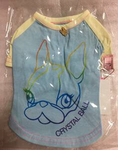 クリスタルボール Ｔシャツ ss 犬 服 黄 ピンク 水色 ガルシアマルケス Garcia Marquez グッズ フレンチブル 小型犬 チワワ ラメ フレンチ