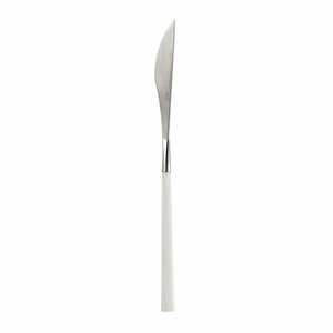 18-10テーブルナイフ刃付き ポーラ ホワイト BI1209TBK(OPC1201)