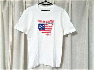 希少 非売品 80年代 ビンテージ NTV 日本テレビ アメリカ横断 ウルトラクイズ Tシャツ レトロ 昭和 当時物