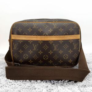 【美品】LOUIS VUITTON ルイヴィトン モノグラム リポーターPM ショルダーバッグ 現状出品 １円スタート