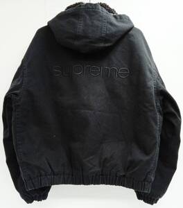 Supreme シュプリーム Faux Shearling Lined Bomber Jacket ボンバージャケット ブラック Mサイズ メンズ