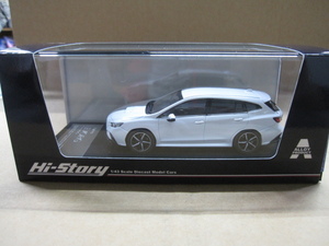 1/43 ハイストーリー　SUBARU LEVORG GT-H （2020） クリスタルホワイト・パール 