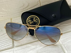 レイバン Ray-Ban サングラス アビエーター ラージメタル ディアドロップ グラデーションレンズ RB 3025