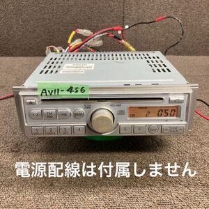 AV11-456 激安 カーステレオ SANYO 39101-72J5X-CYY CDF-R3013E FM/AM CD プレーヤー 本体のみ 簡易動作確認済み 中古現状品